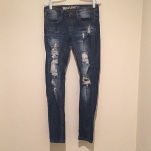 Machine jeans